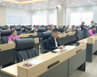 การประชุมเตรียมความพร้อมการจัดงานประเพณีชักพระ ทอดผ้าป่าและแ ... พารามิเตอร์รูปภาพ 13