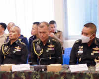 จังหวัดสุราษฎร์ธานี จัดการประชุมและแถลงแผนรักษาความปลอดภัยอง ... พารามิเตอร์รูปภาพ 2
