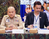 จังหวัดสุราษฎร์ธานี จัดการประชุมและแถลงแผนรักษาความปลอดภัยอง ... พารามิเตอร์รูปภาพ 3