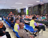 จังหวัดสุราษฎร์ธานี จัดการประชุมและแถลงแผนรักษาความปลอดภัยอง ... พารามิเตอร์รูปภาพ 8
