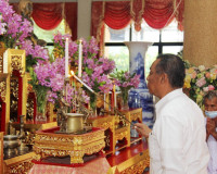 พิธีเจริญพระพุทธมนต์เฉลิมพระเกียรติ พระบาทสมเด็จพระเจ้าอยู่ห ... พารามิเตอร์รูปภาพ 2