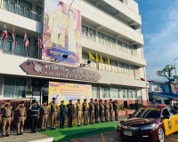 พิธีปล่อยแถวระดมกวาดล้างอาชญากรรม เพื่อป้องกันปราบปรามอาชญาก ... พารามิเตอร์รูปภาพ 8