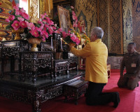 จังหวัดสุราษฎร์ธานี จัดพิธีสวดพระพุทธมนต์ และเจริญจิตภาวนา ถ ... พารามิเตอร์รูปภาพ 1