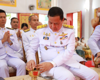 ผู้ว่าราชการจังหวัดสุราษฎร์ธานี ร่วมพิธีอัญเชิญหิรัญบัฏและเค ... พารามิเตอร์รูปภาพ 18