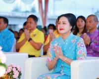 พ่อเมืองสุราษฎร์ธานี นำประชาชนและนักท่องเที่ยวร่วมพิธีชักพุ่ ... พารามิเตอร์รูปภาพ 3