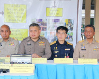 จังหวัดสุราษฎร์ธานีแถลงผลจับกุมคดียาเสพติด จากมาตรการจัดระเบ ... พารามิเตอร์รูปภาพ 6