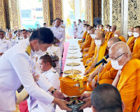 รองผวจ.สุราษฎร์ธานีร่วมถวายผ้ากฐินพระราชทาน ประจำปีพุทธศักรา ... พารามิเตอร์รูปภาพ 6