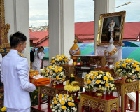 รองผวจ.สุราษฎร์ธานีร่วมถวายผ้ากฐินพระราชทาน ประจำปีพุทธศักรา ... พารามิเตอร์รูปภาพ 15