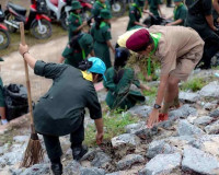 พิธีเปิดโครงการจิตอาสา &quot;เราทำความดี ด้วยหัวใจ&quot; กิจกรรมจิตอาส ... พารามิเตอร์รูปภาพ 7