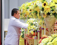 ภาคส่วนต่างๆ ในจังหวัดสุราษฎร์ธานีพร้อมใจร่วมพิธีเนื่องในวัน ... พารามิเตอร์รูปภาพ 1