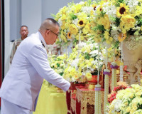 ภาคส่วนต่างๆ ในจังหวัดสุราษฎร์ธานีพร้อมใจร่วมพิธีเนื่องในวัน ... พารามิเตอร์รูปภาพ 8