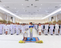 ภาคส่วนต่างๆ ในจังหวัดสุราษฎร์ธานีพร้อมใจร่วมพิธีเนื่องในวัน ... พารามิเตอร์รูปภาพ 14
