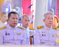รองผู้ว่าราชการจังหวัดสุราษฎร์ธานี ร่วมถวาย ผ้ากฐินพระราชทาน ... พารามิเตอร์รูปภาพ 7