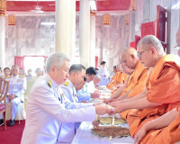 รองผู้ว่าราชการจังหวัดสุราษฎร์ธานี ร่วมถวาย ผ้ากฐินพระราชทาน ... พารามิเตอร์รูปภาพ 9