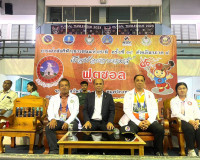 รองผู้ว่าราชการจังหวัดสุราษฎร์ธานี ร่วมให้กำลังใจนักกีฬาและเ ... พารามิเตอร์รูปภาพ 1
