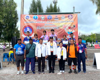 รองผู้ว่าราชการจังหวัดสุราษฎร์ธานี ร่วมให้กำลังใจนักกีฬาและเ ... พารามิเตอร์รูปภาพ 8