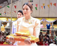 รองผู้ว่าราชการจังหวัดสุราษฎร์ธานี ร่วมถวายผ้ากฐินพระราชทาน  ... พารามิเตอร์รูปภาพ 4