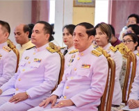 รองผู้ว่าราชการจังหวัดสุราษฎร์ธานี ร่วมถวายผ้ากฐินพระราชทาน  ... พารามิเตอร์รูปภาพ 1