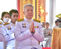 รองผวจ.สุราษฎร์ธานีร่วมถวายผ้ากฐินพระราชทาน ประจำปีพุทธศักรา ... พารามิเตอร์รูปภาพ 3