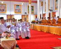 รองผวจ.สุราษฎร์ธานีร่วมถวายผ้ากฐินพระราชทาน ประจำปีพุทธศักรา ... พารามิเตอร์รูปภาพ 4