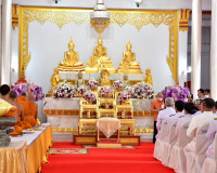 รองผวจ.สุราษฎร์ธานีร่วมถวายผ้ากฐินพระราชทาน ประจำปีพุทธศักรา ... พารามิเตอร์รูปภาพ 5