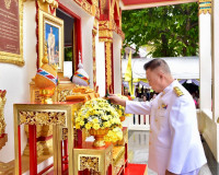 รองผวจ.สุราษฎร์ธานีร่วมถวายผ้ากฐินพระราชทาน ประจำปีพุทธศักรา ... พารามิเตอร์รูปภาพ 6