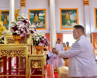 รองผวจ.สุราษฎร์ธานีร่วมถวายผ้ากฐินพระราชทาน ประจำปีพุทธศักรา ... พารามิเตอร์รูปภาพ 8
