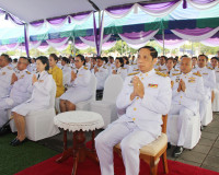 ข้าราชการและประชาชนจังหวัดสุราษฎร์ธานี พร้อมใจร่วมพิธีสวดพระ ... พารามิเตอร์รูปภาพ 5