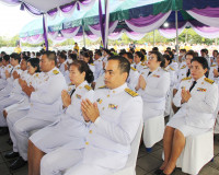 ข้าราชการและประชาชนจังหวัดสุราษฎร์ธานี พร้อมใจร่วมพิธีสวดพระ ... พารามิเตอร์รูปภาพ 7