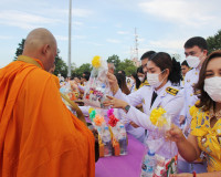 ข้าราชการและประชาชนจังหวัดสุราษฎร์ธานี พร้อมใจร่วมพิธีสวดพระ ... พารามิเตอร์รูปภาพ 17