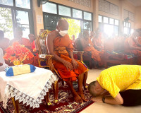รองผู้ว่าราชการจังหวัดสุราษฎร์ธานี ร่วมพิธีเปิดสนามสอบธรรมสน ... พารามิเตอร์รูปภาพ 2