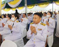 ข้าราชการและประชาชน จ.สุราษฎร์ธานี ร่วมทำบุญตักบาตรเนื่องในว ... พารามิเตอร์รูปภาพ 6
