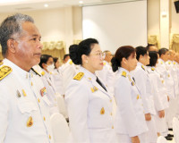 จังหวัดสุราษฎร์ธานีจัดพิธีวางพานพุ่มดอกไม้ถวายราชสักการะ เนื ... พารามิเตอร์รูปภาพ 16