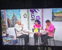 รองผู้ว่าราชการจังหวัดสุราษฎร์ธานี ให้สัมภาษณ์สดรายการ “แหลง ... พารามิเตอร์รูปภาพ 1