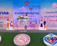หน่วยงานสังกัดกระทรวง พม. ในจังหวัดสุราษฎร์ธานีร่วมกับภาคีเค ... พารามิเตอร์รูปภาพ 10