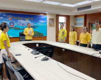 จังหวัดสุราษฎร์ธานีจัดพิธี รับมอบตราสัญลักษณ์งานเฉลิมพระเกีย ... พารามิเตอร์รูปภาพ 14