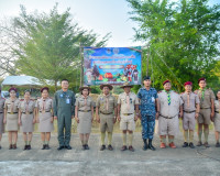 กองบิน 7 ให้การต้อนรับรองผู้ว่าราชการจังหวัดสุราษฎร์ธานี พารามิเตอร์รูปภาพ 6
