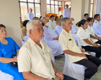 ประธานในพิธีบำเพ็ญกุศลอายุวัฒนมงคล ๑๐๔ ปี ๘๒ พรรษา พระราชมงค ... พารามิเตอร์รูปภาพ 5