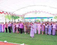 เหล่ากาชาดจังหวัดสุราษฎร์ธานี ถวายความจงรักภักดีและสำนึกในพร ... พารามิเตอร์รูปภาพ 6