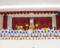 จังหวัดสุราษฎร์ธานีจัดพิธีมอบหนังสือพระราชทานสารานุกรมไทยสำห ... พารามิเตอร์รูปภาพ 27