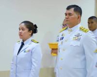 จังหวัดสุราษฎร์ธานี จัดพิธีรับมอบปฏิทินหลวงพุทธศักราช 2567 พ ... พารามิเตอร์รูปภาพ 18