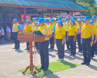 ประธานในพิธีเปิดกิจกรรมจิตอาสาพัฒนาวัดบางใบไม้ และกิจกรรมจิต ... พารามิเตอร์รูปภาพ 3