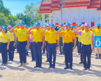 ประธานในพิธีเปิดกิจกรรมจิตอาสาพัฒนาวัดบางใบไม้ และกิจกรรมจิต ... พารามิเตอร์รูปภาพ 5