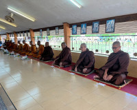 ประธานในพิธีการบรรจุพระบรมสารีริกธาตุและทอดผ้าป่าสามัคคี สมท ... พารามิเตอร์รูปภาพ 3