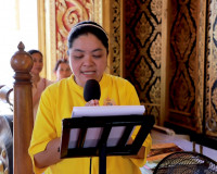 พุทธศาสนิกชนจังหวัดสุราษฎร์ธานีทุกหมู่เหล่า พร้อมใจร่วมพิธีเ ... พารามิเตอร์รูปภาพ 11