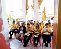 พุทธศาสนิกชนจังหวัดสุราษฎร์ธานีทุกหมู่เหล่า พร้อมใจร่วมพิธีเ ... พารามิเตอร์รูปภาพ 13