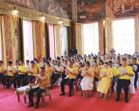 พุทธศาสนิกชนจังหวัดสุราษฎร์ธานีทุกหมู่เหล่า พร้อมใจร่วมพิธีเ ... พารามิเตอร์รูปภาพ 18