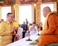 พุทธศาสนิกชนจังหวัดสุราษฎร์ธานีทุกหมู่เหล่า พร้อมใจร่วมพิธีเ ... พารามิเตอร์รูปภาพ 20