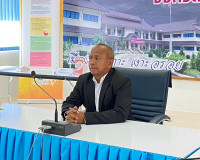 ประธานเปิดกิจกรรมตรวจสุขภาพใจเจ้าหน้าที่ของ พมจ.สฎ เพื่อประเ ... พารามิเตอร์รูปภาพ 1
