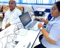 ประธานเปิดกิจกรรมตรวจสุขภาพใจเจ้าหน้าที่ของ พมจ.สฎ เพื่อประเ ... พารามิเตอร์รูปภาพ 2
